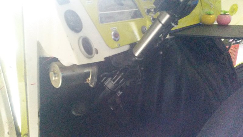 Stuurhuis terug in de bus